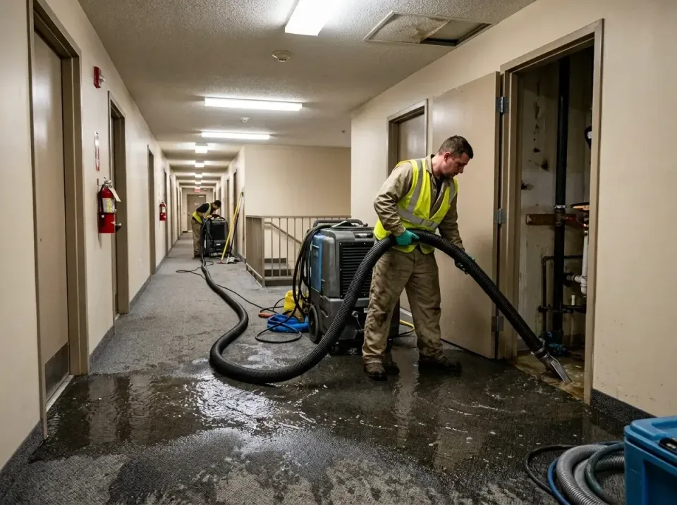 multi-unit-apartment-hallway-f-005 — frequently asked questions, Emergency Burst Pipe Water Extraction & Removal in Westfiel…